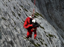 Photo de secours en montagne